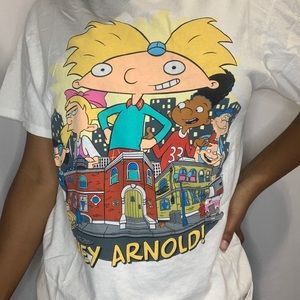 90s HEY ARNALD GRAPHIC TEE